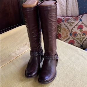Brown Frye boots
